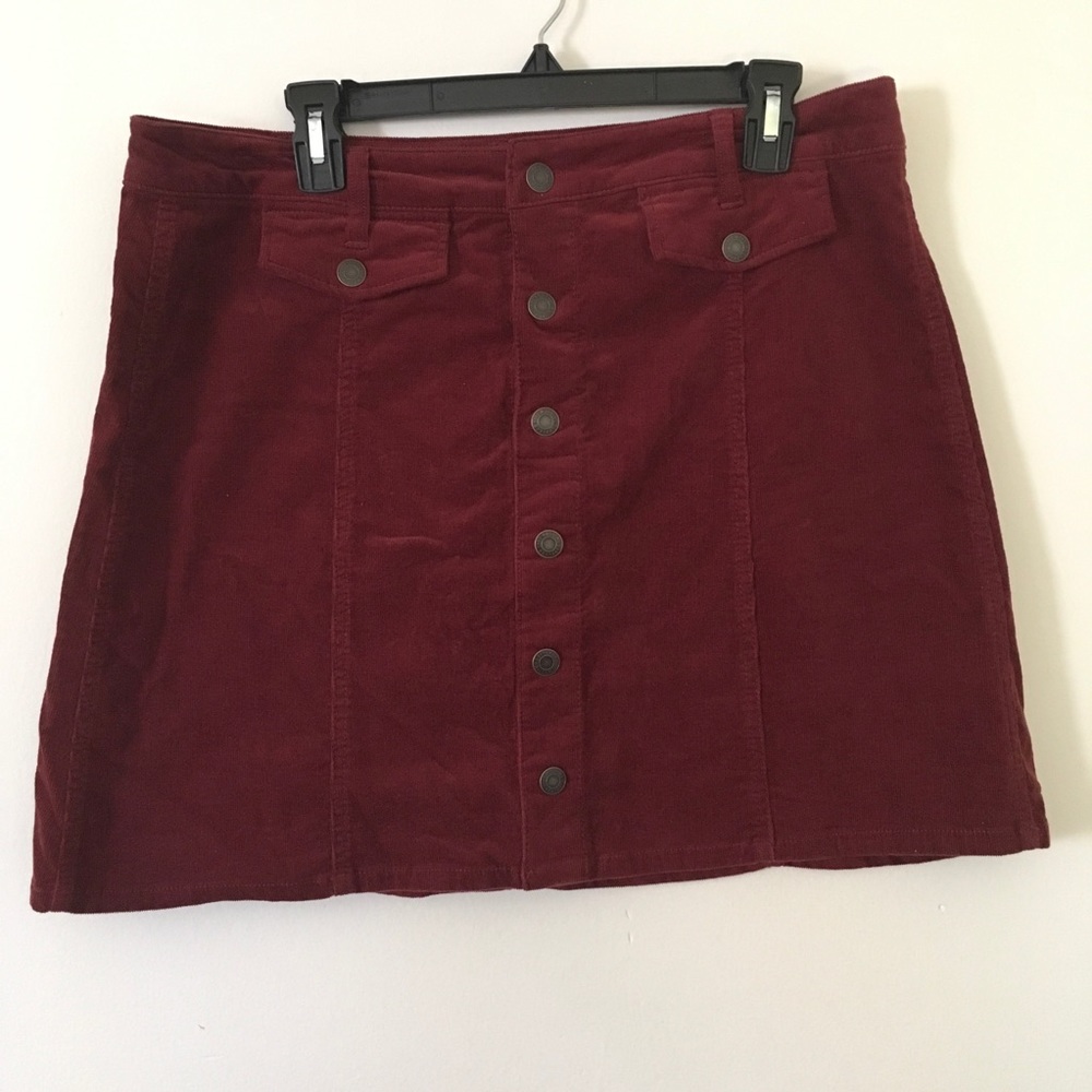 Corduroy Skirt